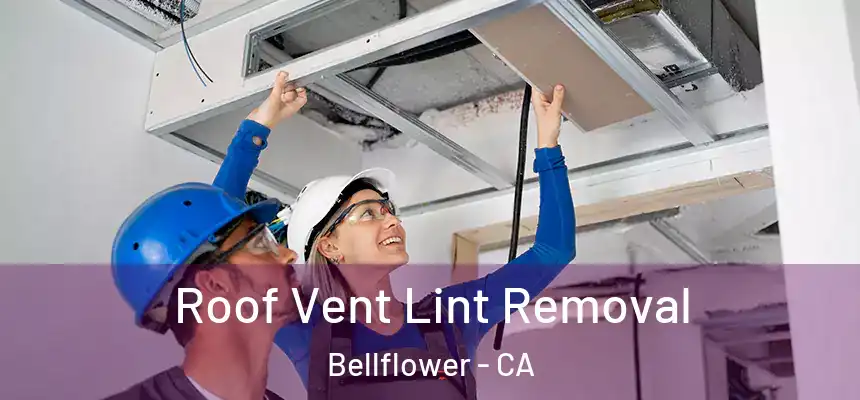 Roof Vent Lint Removal Bellflower - CA